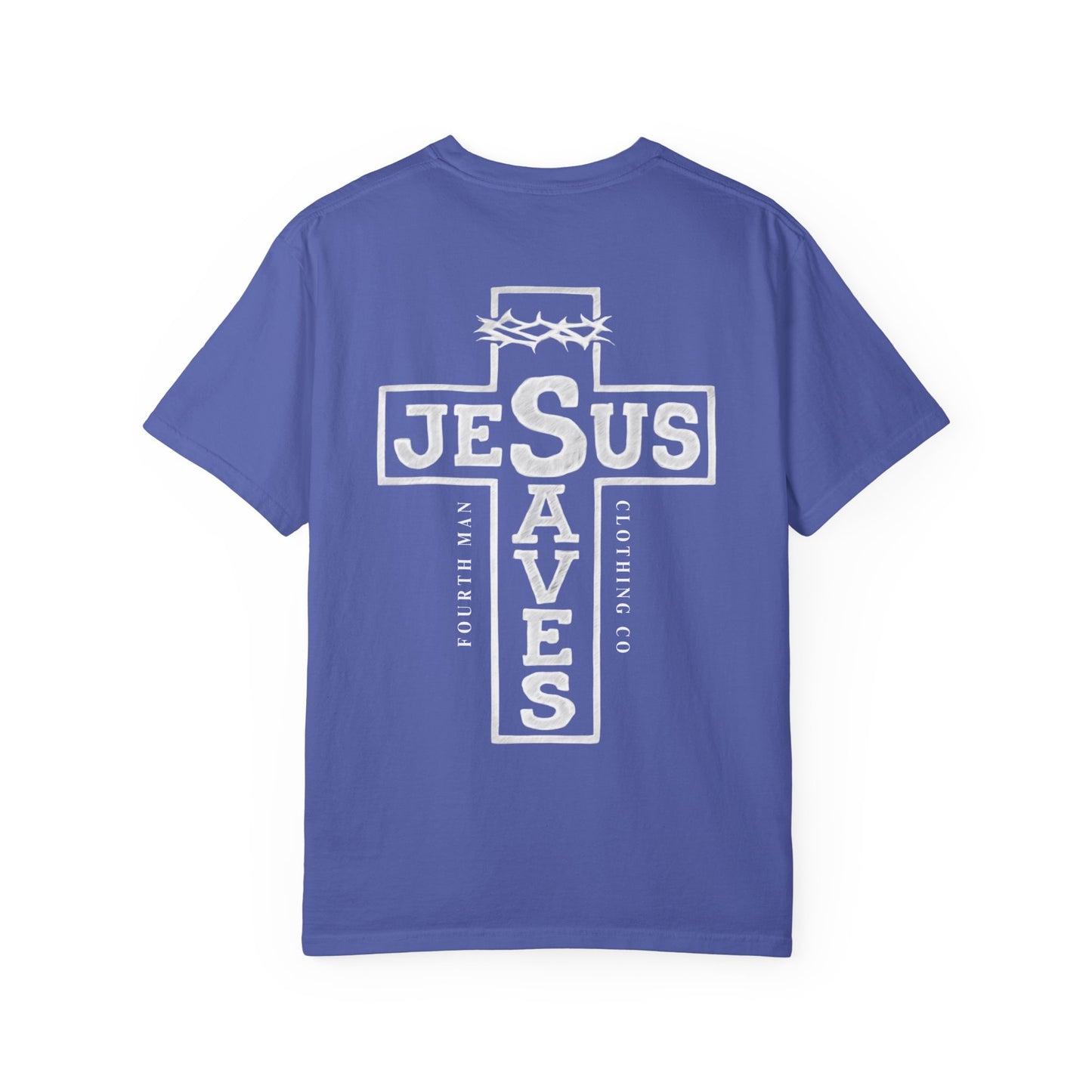Jesus Saves - Branded T-Shirt: Fourth Man Clothing