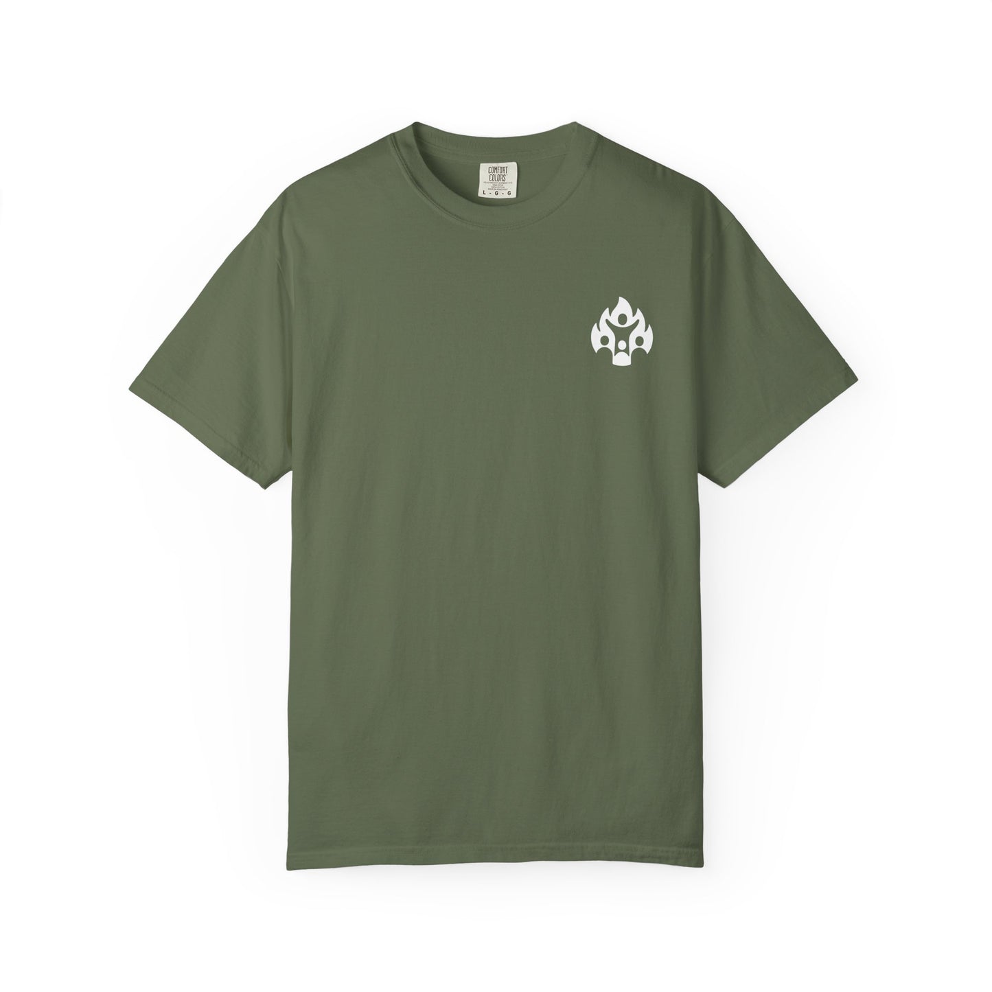 Jesus Never Abandons - Branded T-Shirt: Fourth Man Clothing
