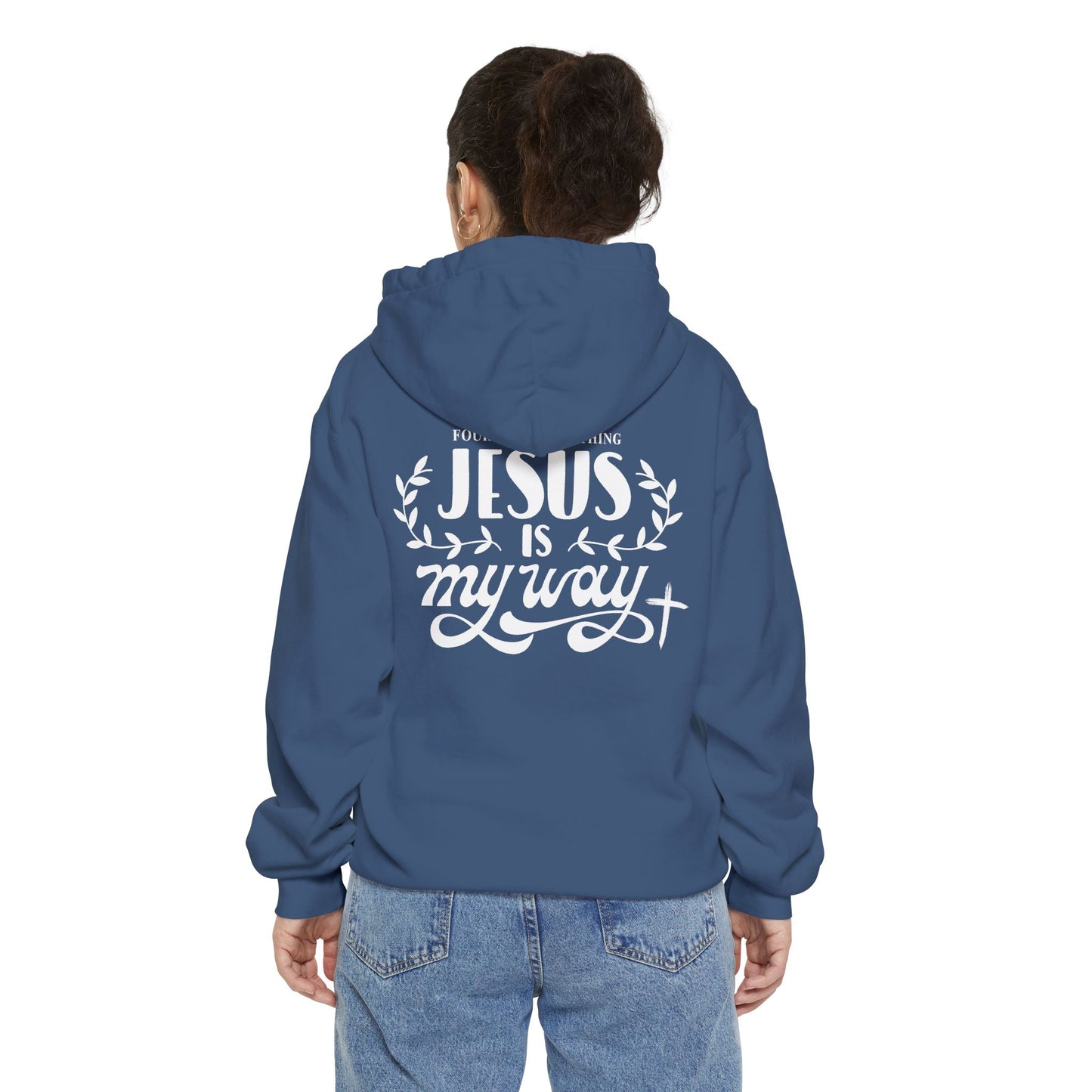 Jesus Is My Way - Branded Hooded Sweatshirt: Fourth Man Clothing