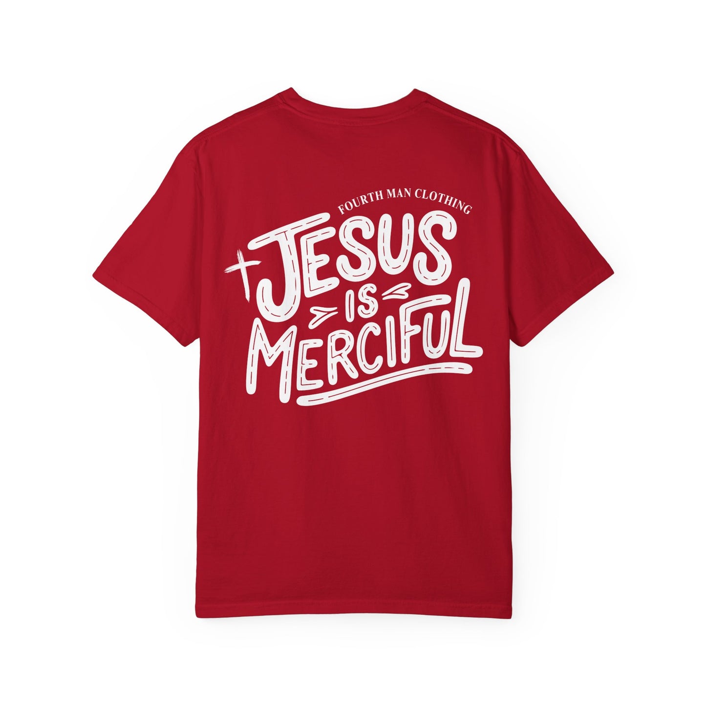 Jesus is Merciful - Branded T-Shirt: Fourth Man Clothing