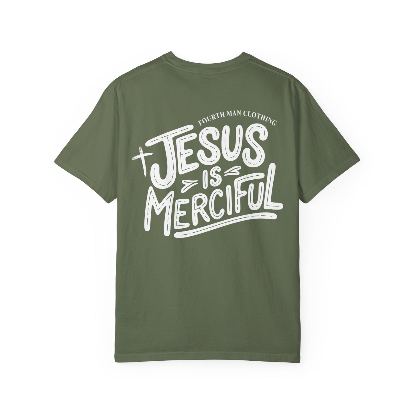 Jesus is Merciful - Branded T-Shirt: Fourth Man Clothing