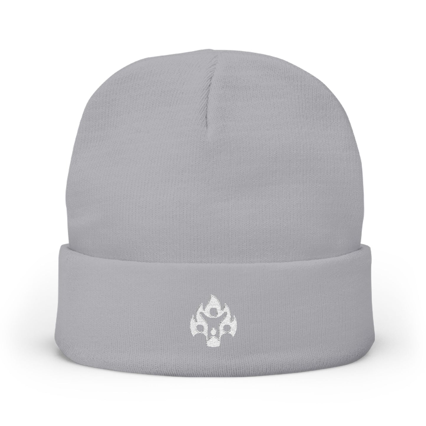 Embroidered Logo Knit Beanie: Fourth Man Clothing
