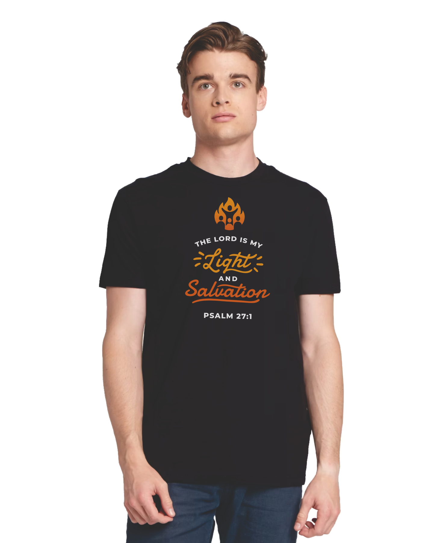 Light and Salvation - Branded T-Shirt: Fourth Man Clothing
