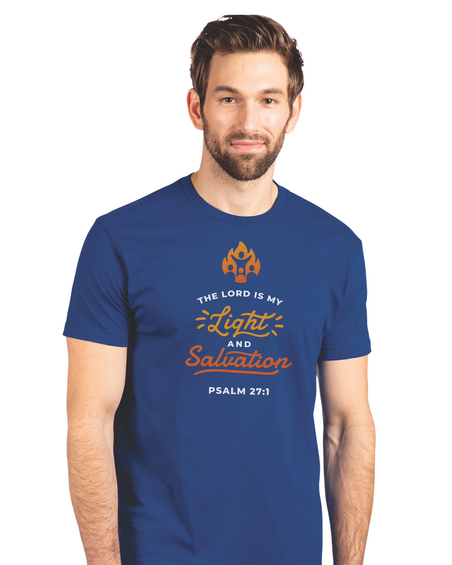 Light and Salvation - Branded T-Shirt: Fourth Man Clothing