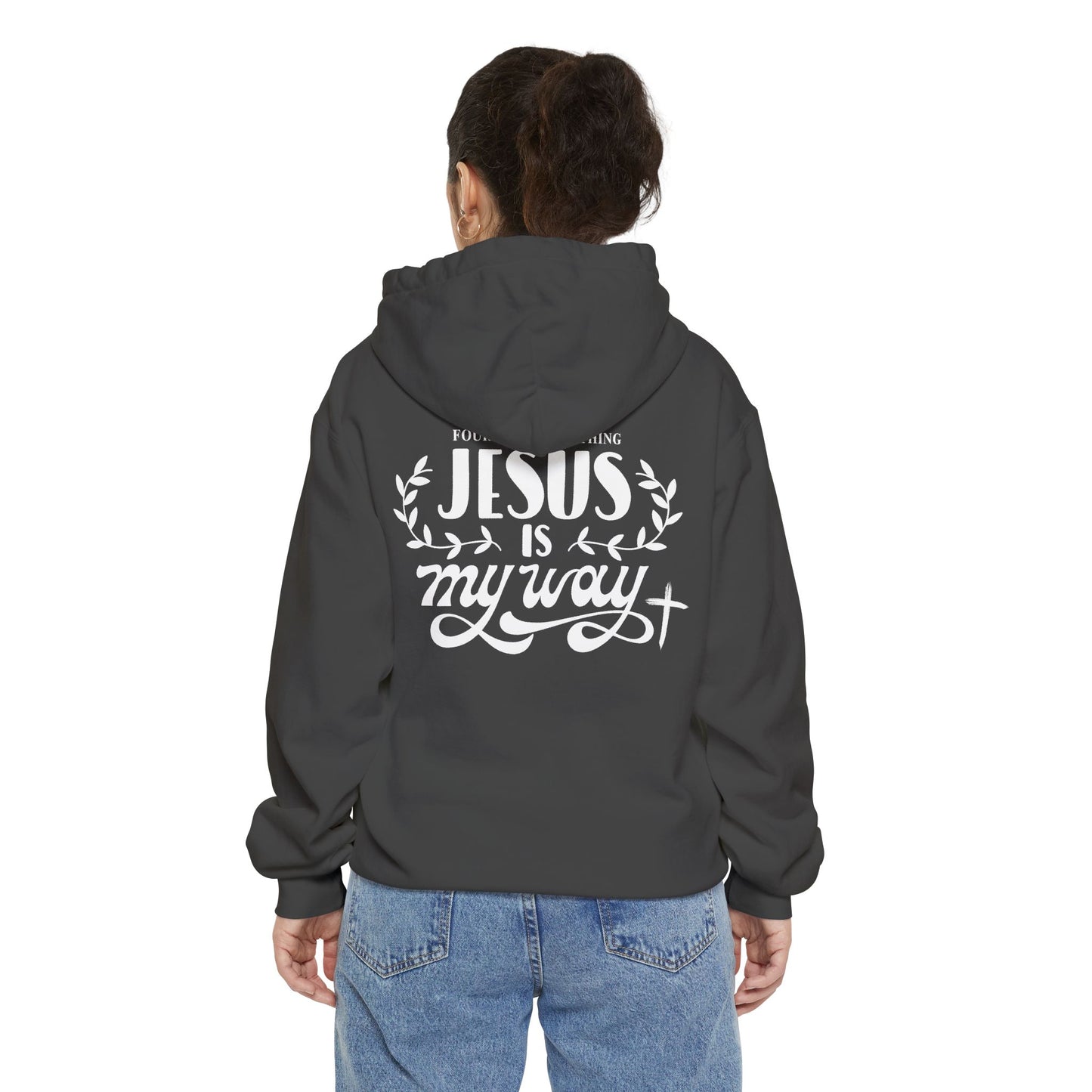 Jesus Is My Way - Branded Hooded Sweatshirt: Fourth Man Clothing
