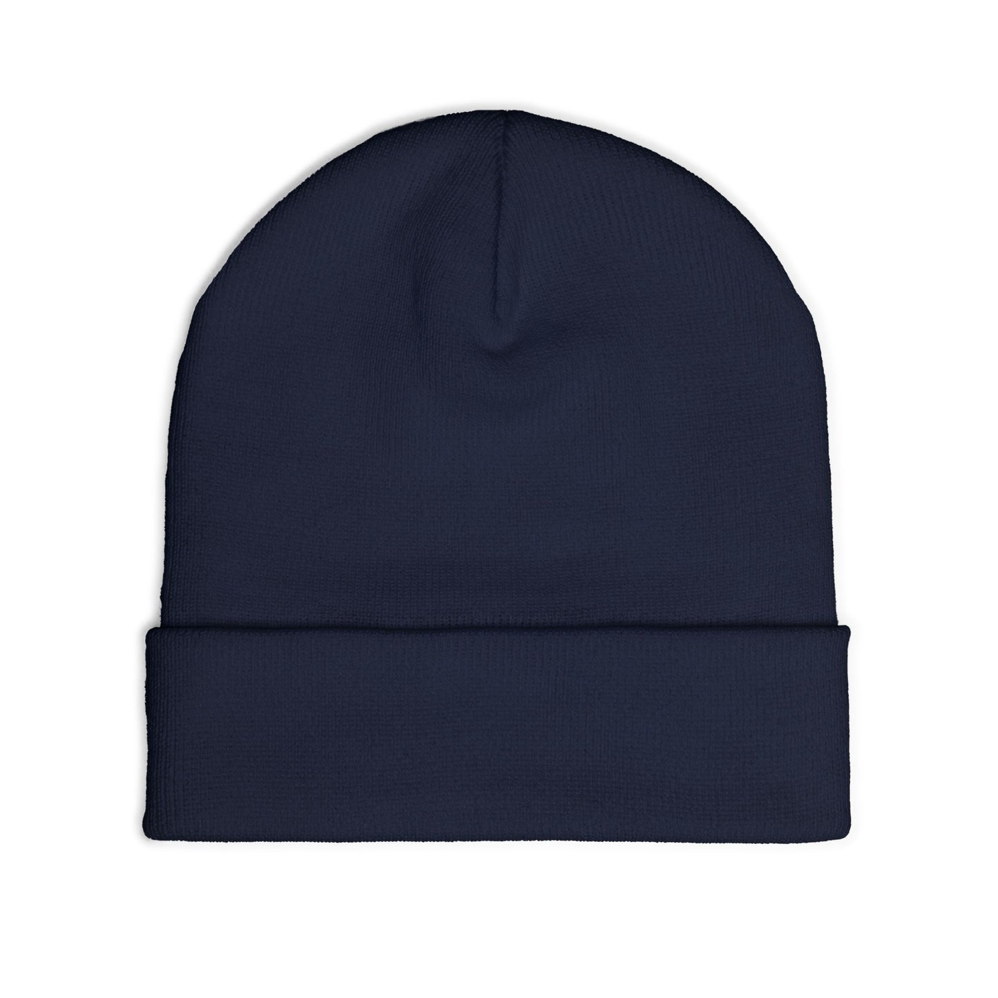 Embroidered Logo Knit Beanie: Fourth Man Clothing