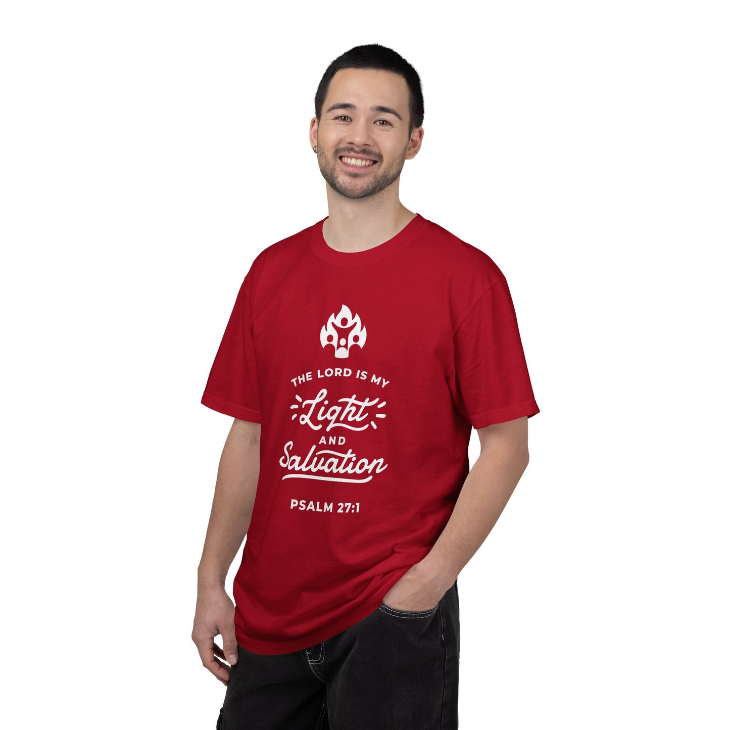 Light and Salvation - Branded T-Shirt: Fourth Man Clothing