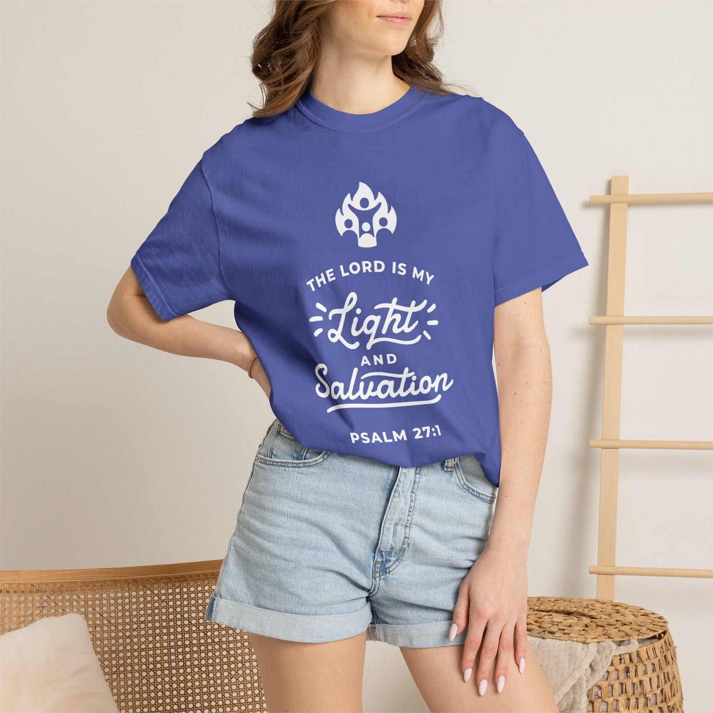 Light and Salvation - Branded T-Shirt: Fourth Man Clothing