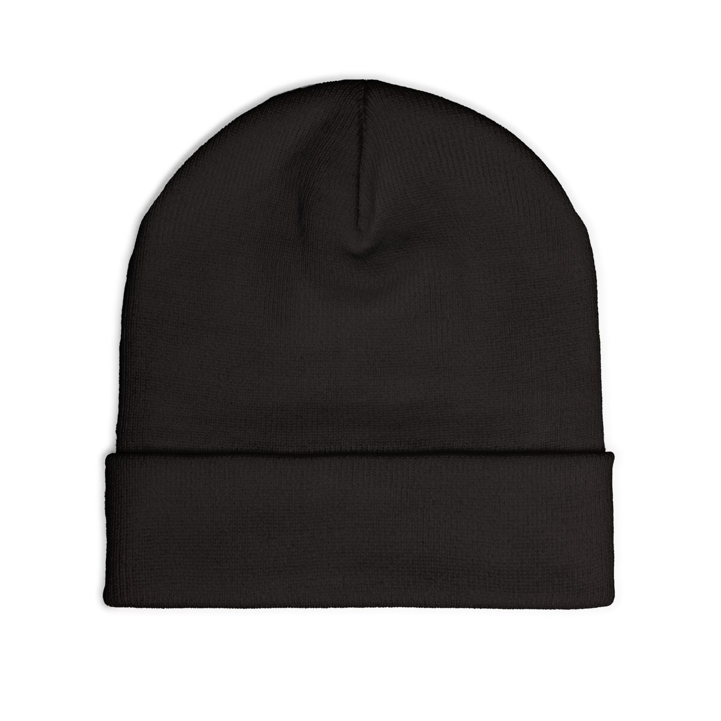 Embroidered Logo Knit Beanie: Fourth Man Clothing