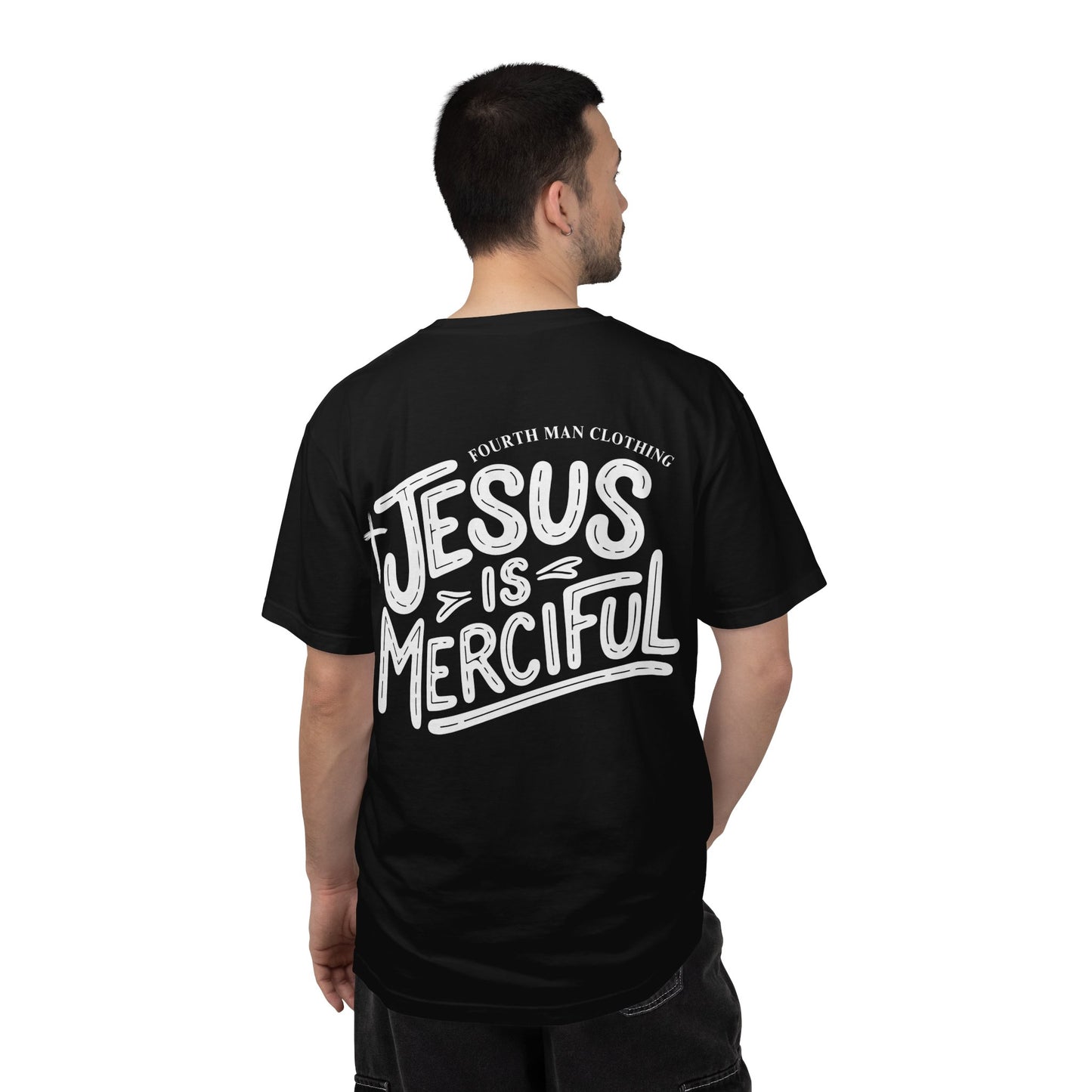 Jesus is Merciful - Branded T-Shirt: Fourth Man Clothing