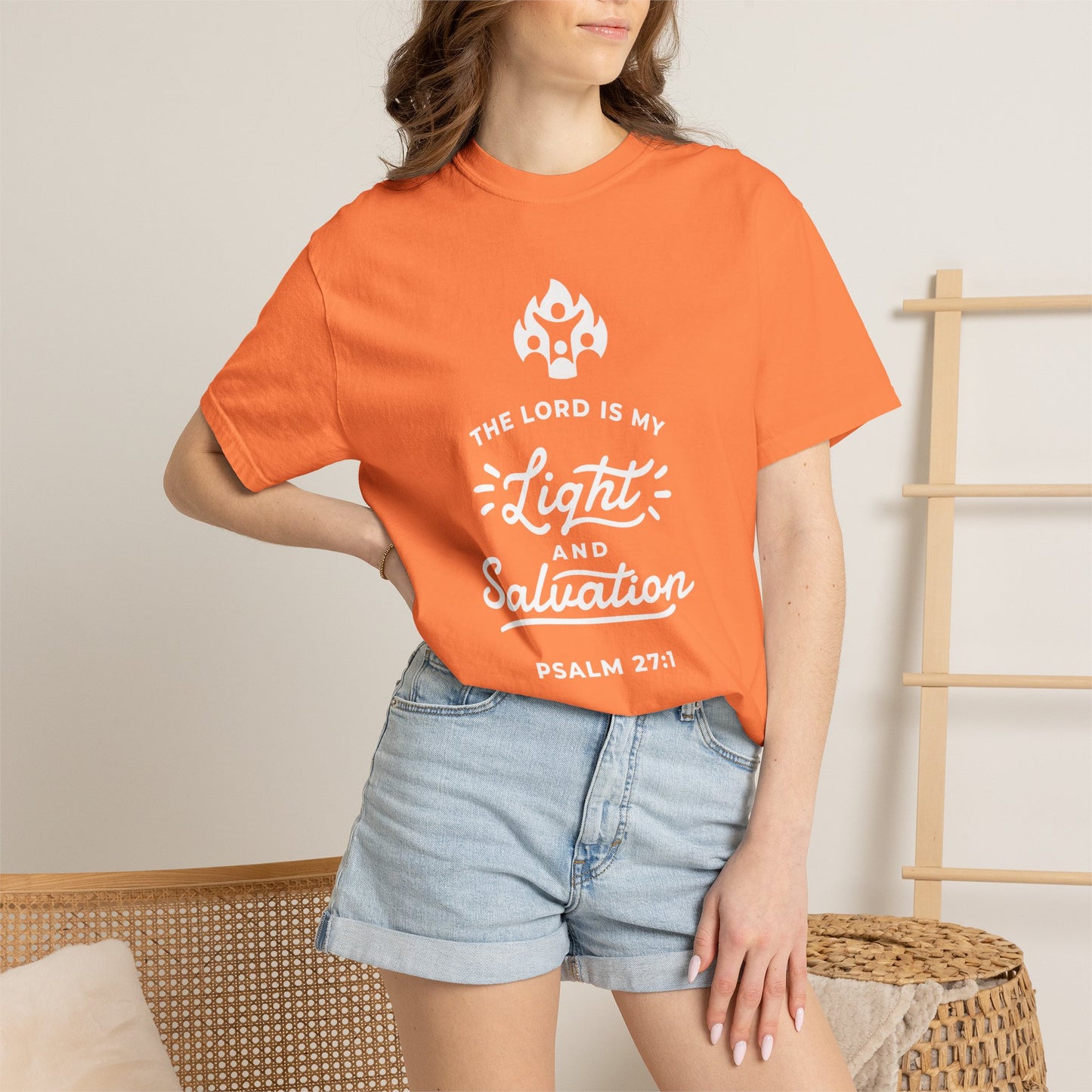 Light and Salvation - Branded T-Shirt: Fourth Man Clothing