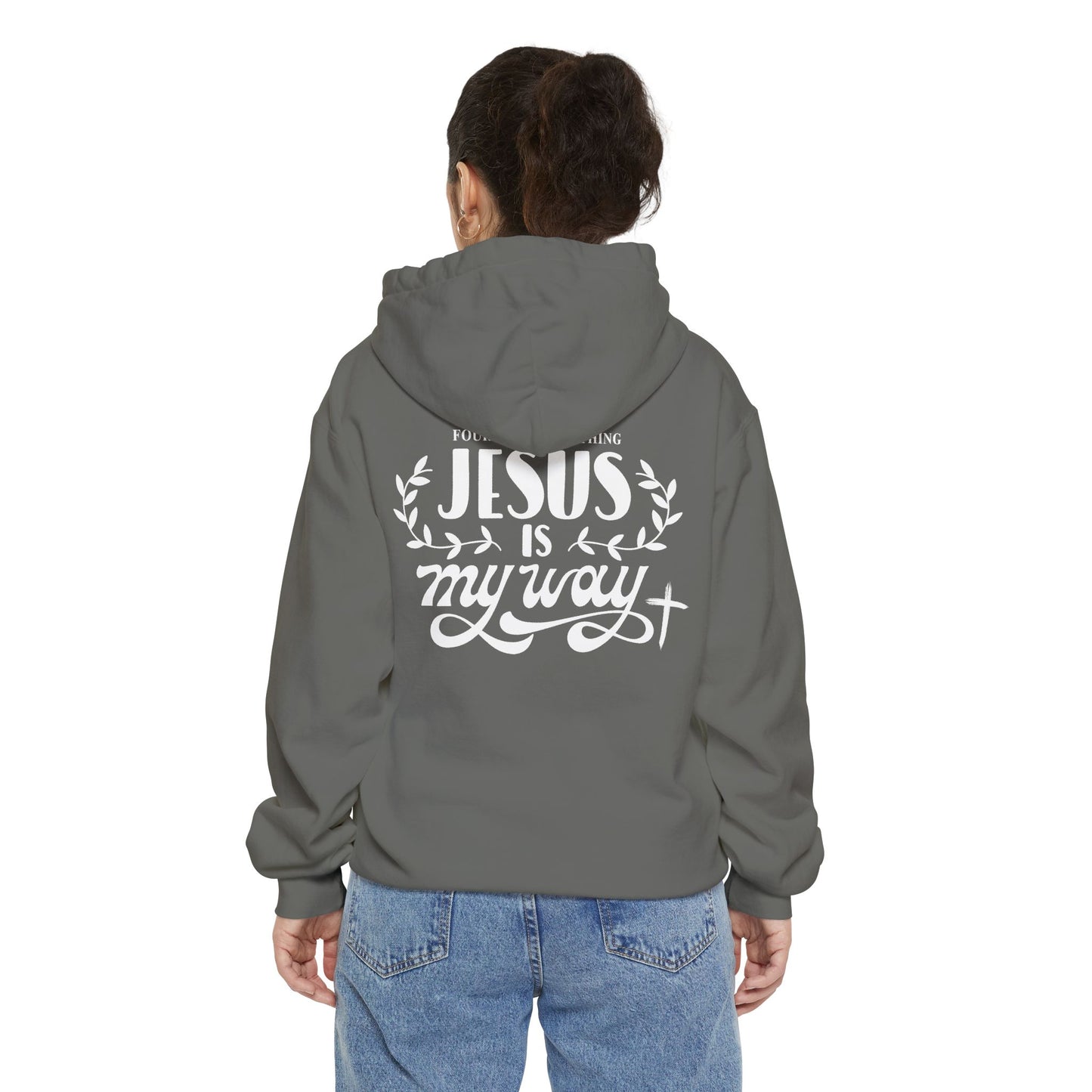 Jesus Is My Way - Branded Hooded Sweatshirt: Fourth Man Clothing
