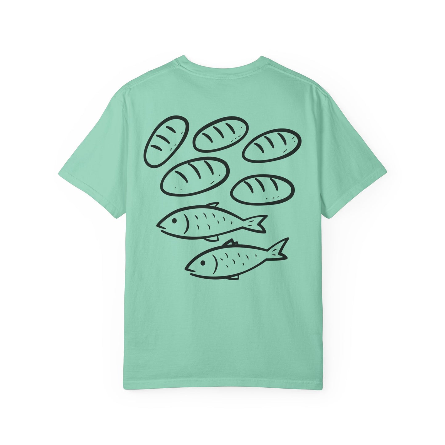 Jesus Feeds 5000 - Branded T-Shirt: Fourth Man Clothing