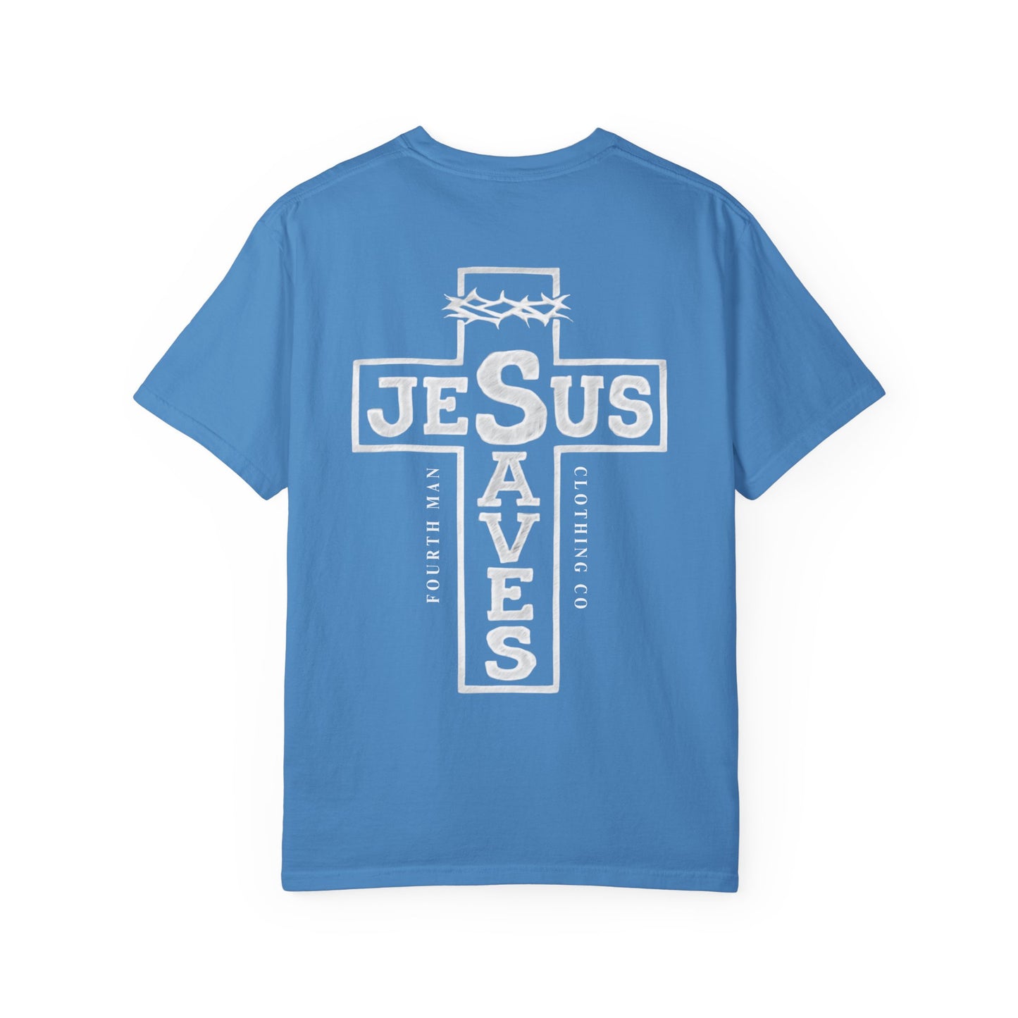 Jesus Saves - Branded T-Shirt: Fourth Man Clothing