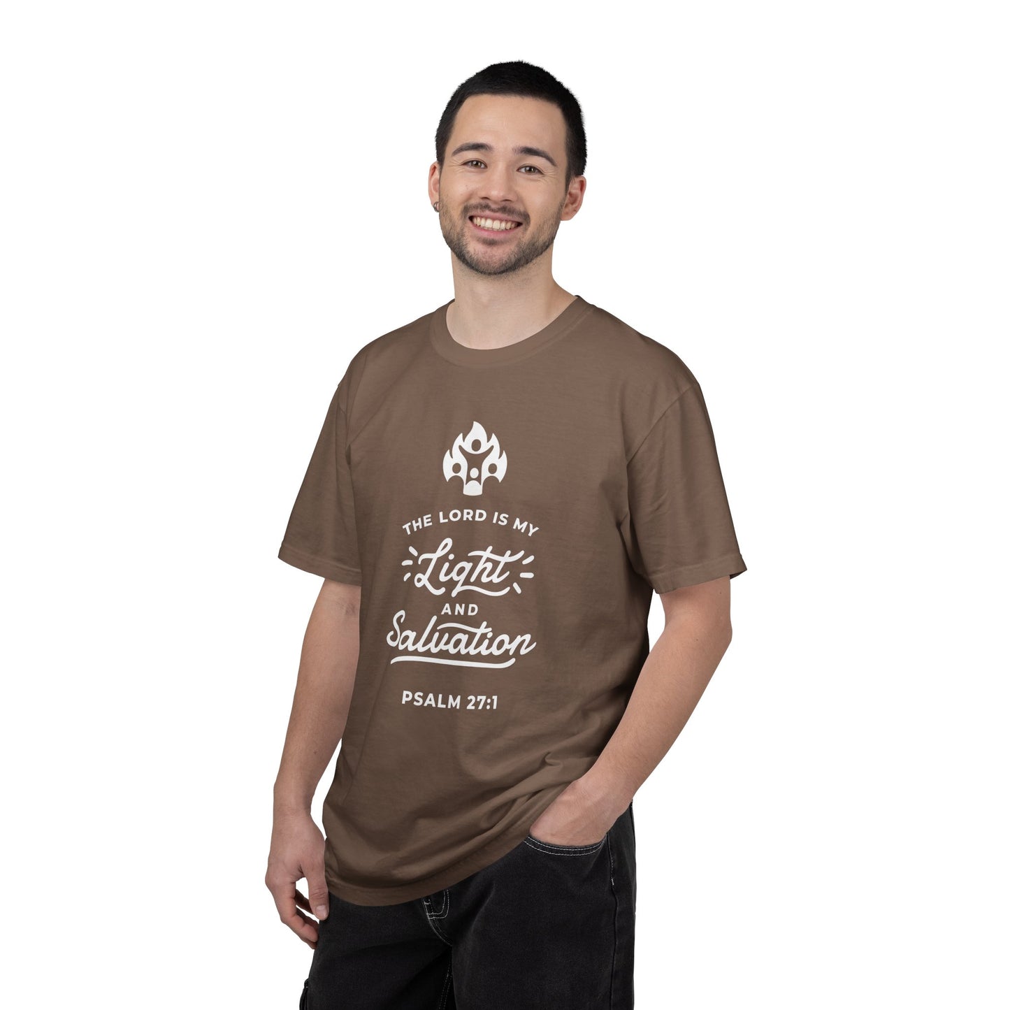 Light and Salvation - Branded T-Shirt: Fourth Man Clothing