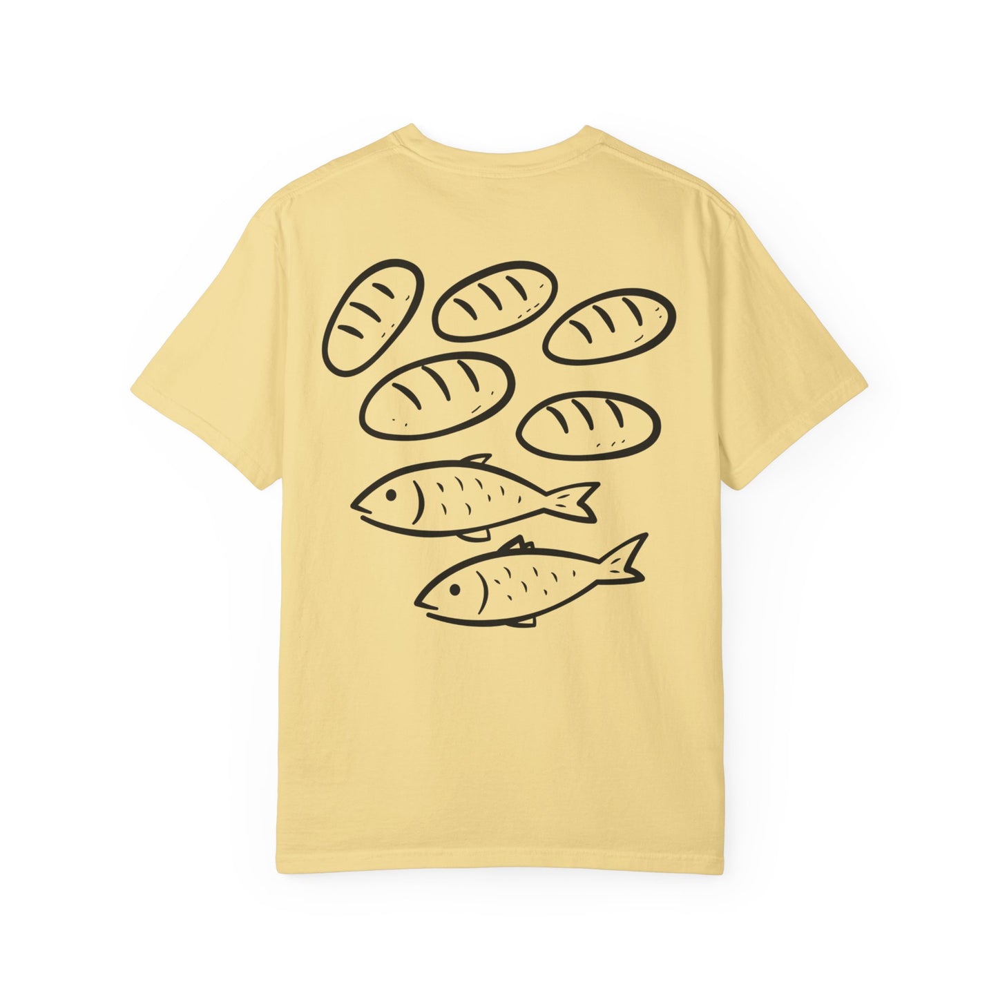 Jesus Feeds 5000 - Branded T-Shirt: Fourth Man Clothing