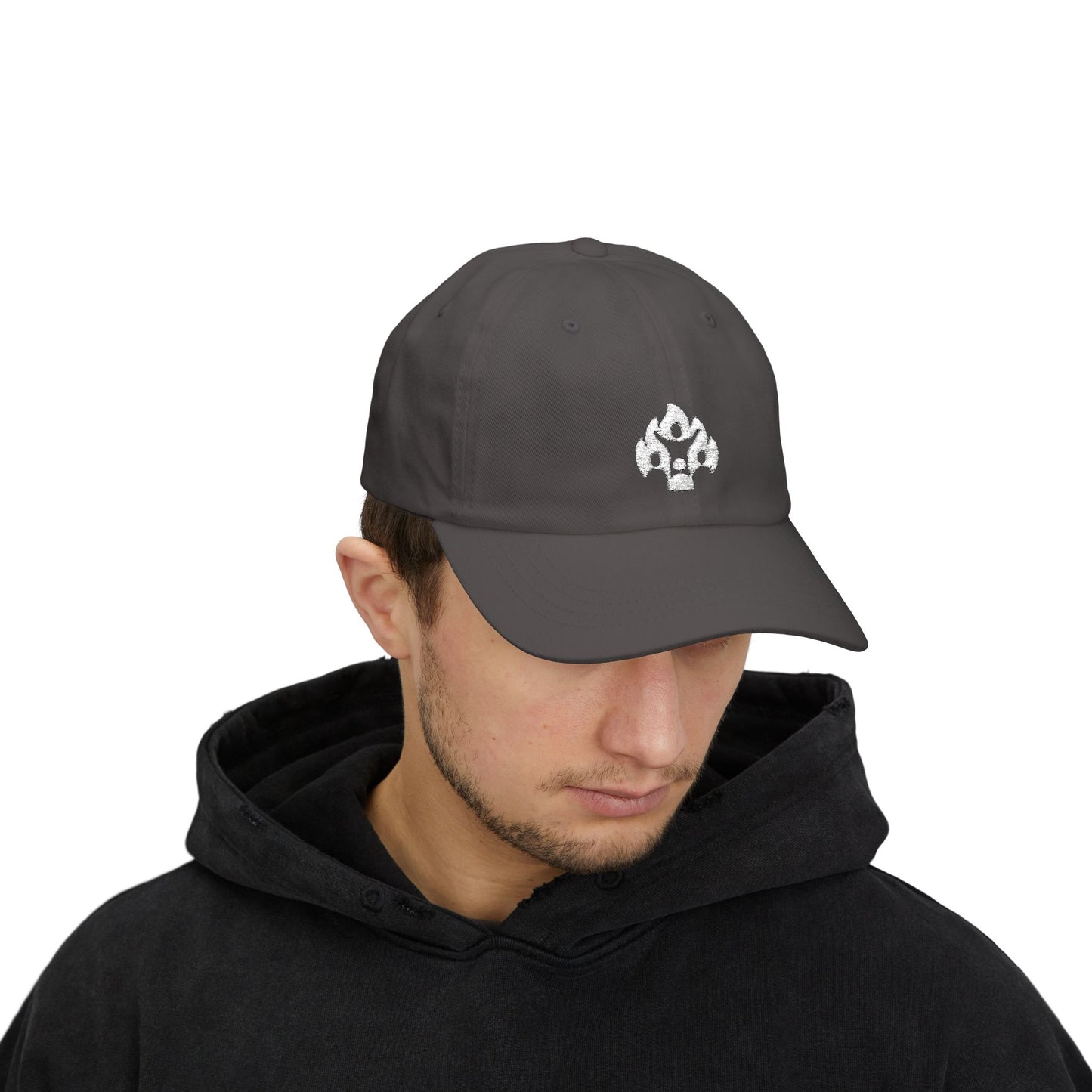 Embroidered Logo Dad Cap: Fourth Man Clothing