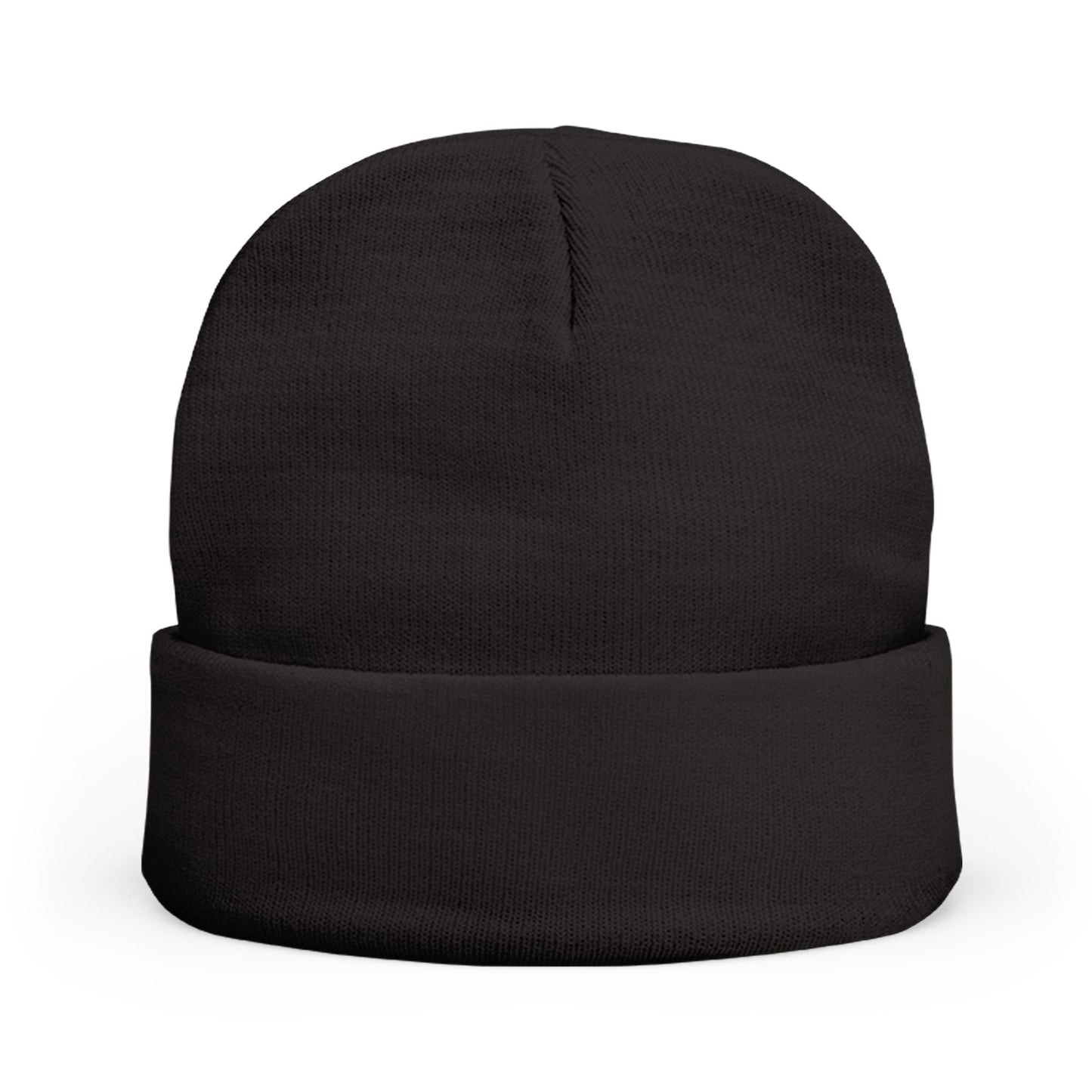 Embroidered Logo Knit Beanie: Fourth Man Clothing