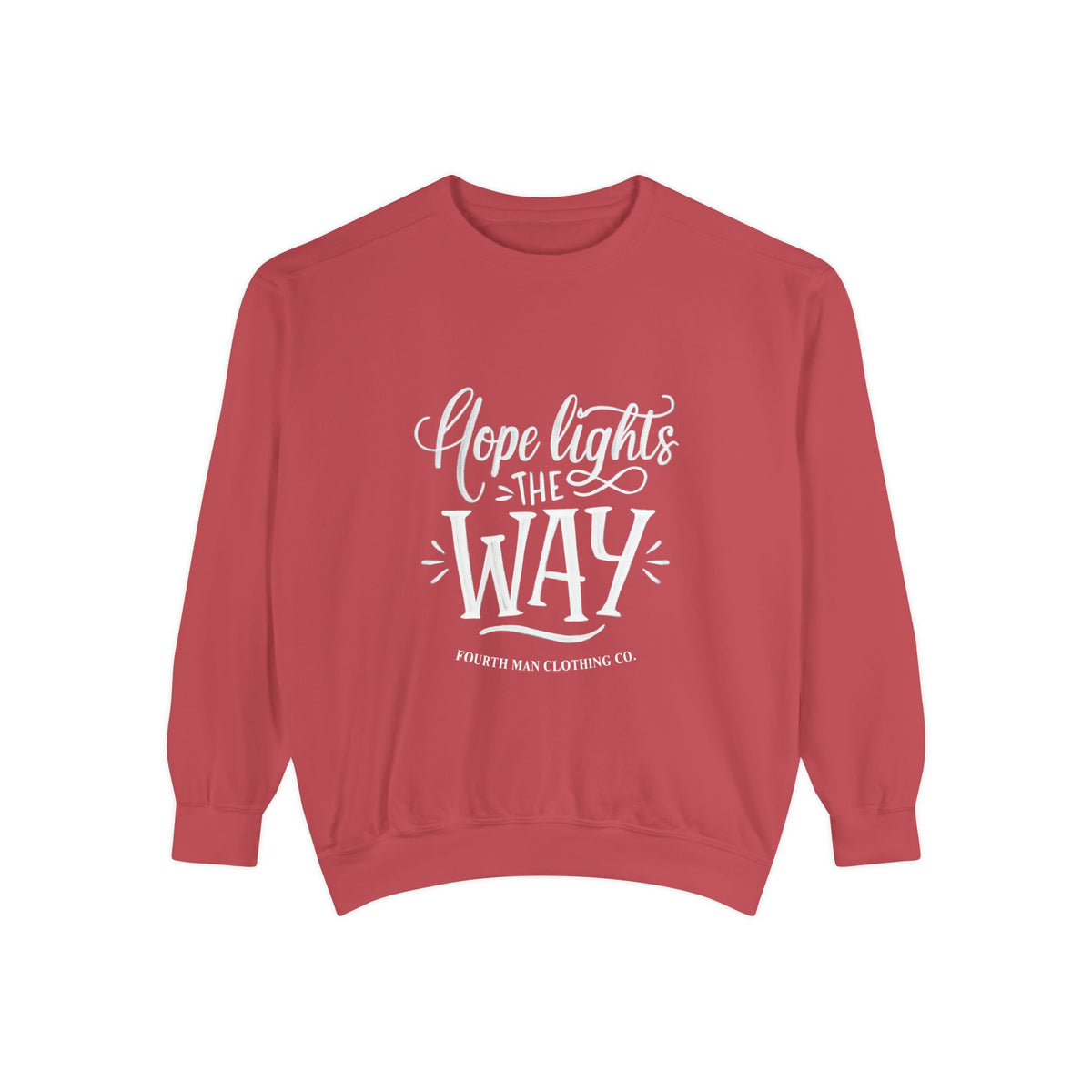Hope Lights the Way - Branded Sweatshirt: Fourth Man Clothing