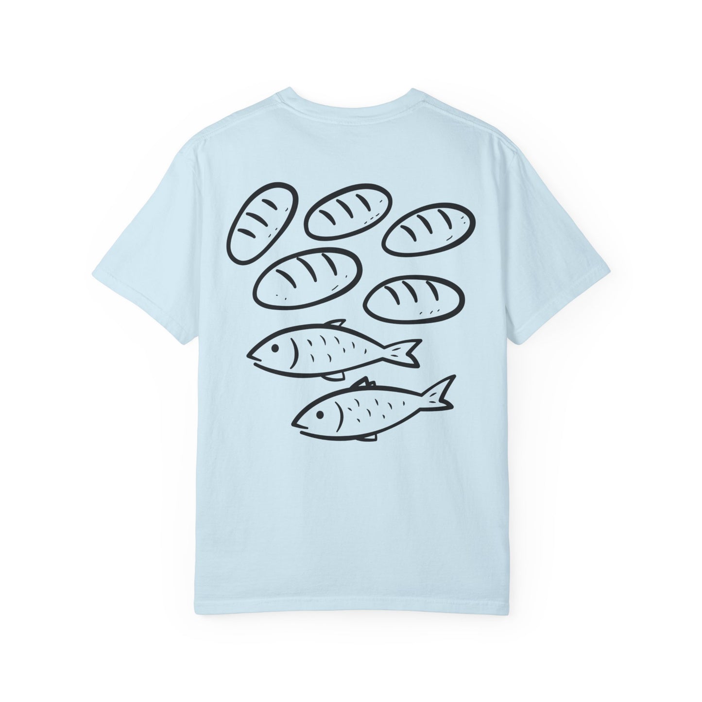 Jesus Feeds 5000 - Branded T-Shirt: Fourth Man Clothing