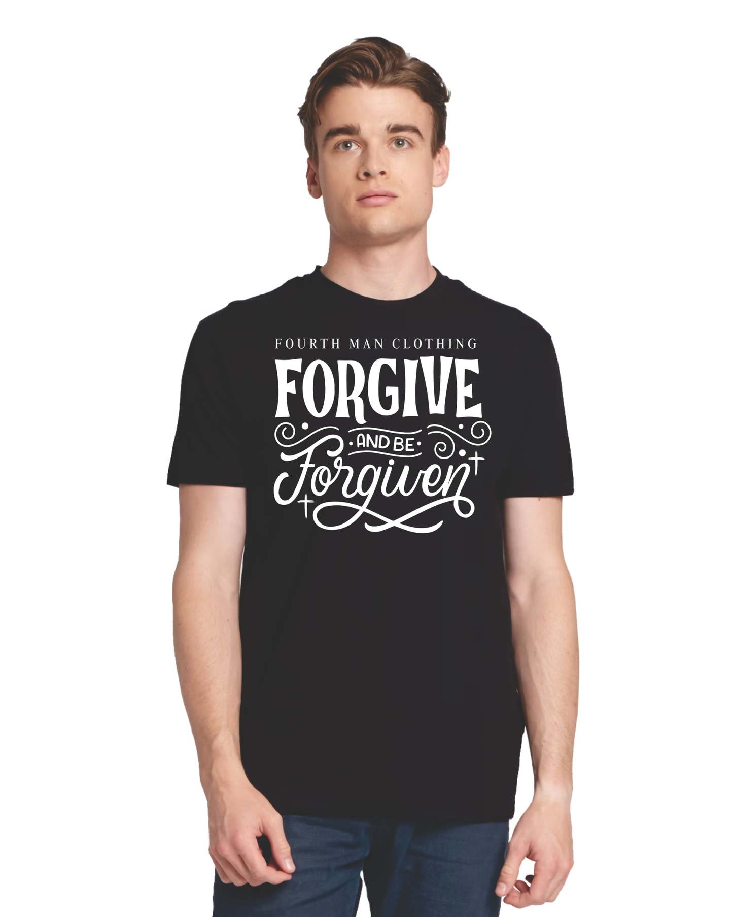 Forgive and Be Forgiven - Branded T-Shirt: Fourth Man Clothing