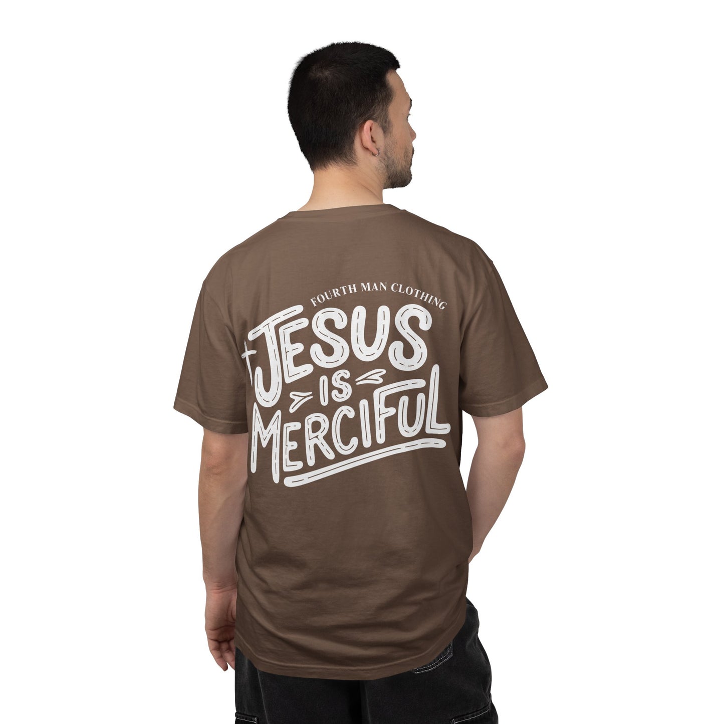 Jesus is Merciful - Branded T-Shirt: Fourth Man Clothing