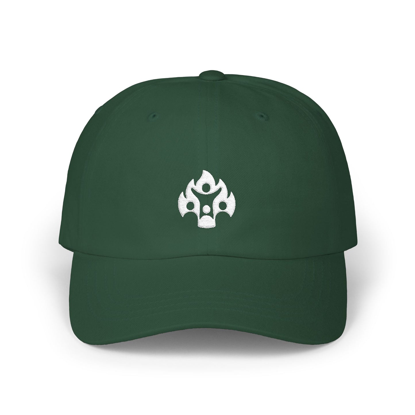 Embroidered Logo Dad Cap: Fourth Man Clothing