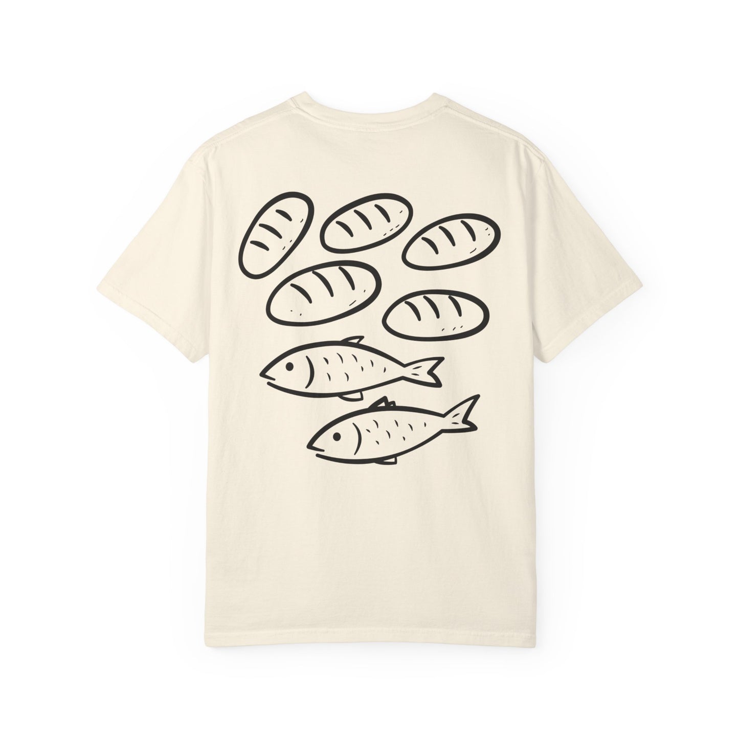 Jesus Feeds 5000 - Branded T-Shirt: Fourth Man Clothing