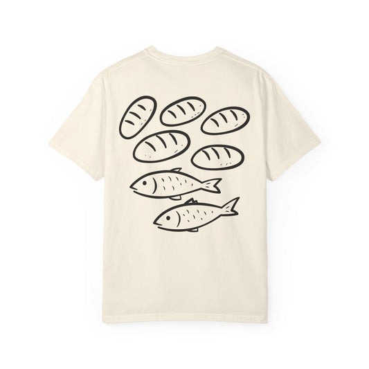 Jesus Feeds 5000 - Branded T-Shirt: Fourth Man Clothing