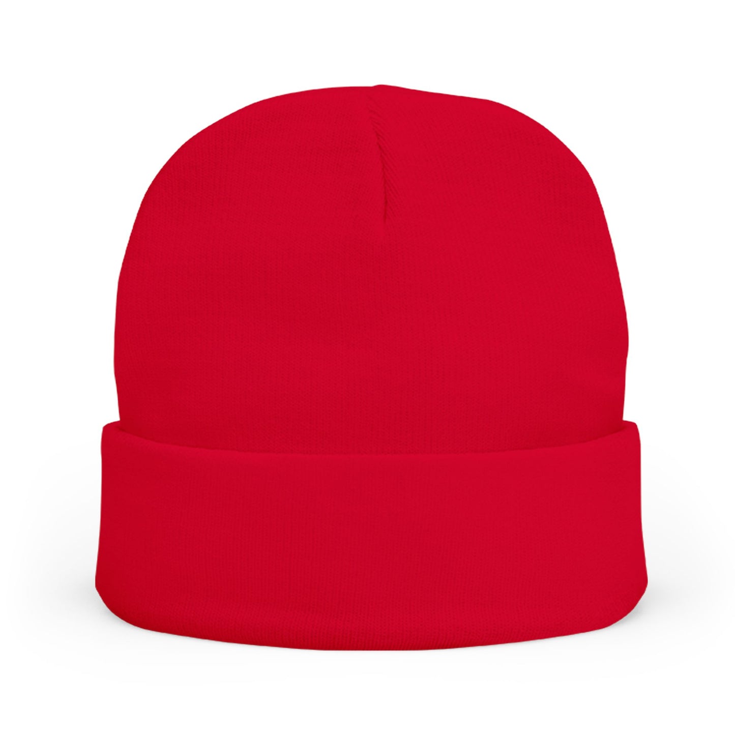 Embroidered Logo Knit Beanie: Fourth Man Clothing