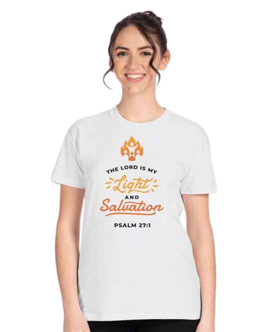 Light and Salvation - Branded T-Shirt: Fourth Man Clothing