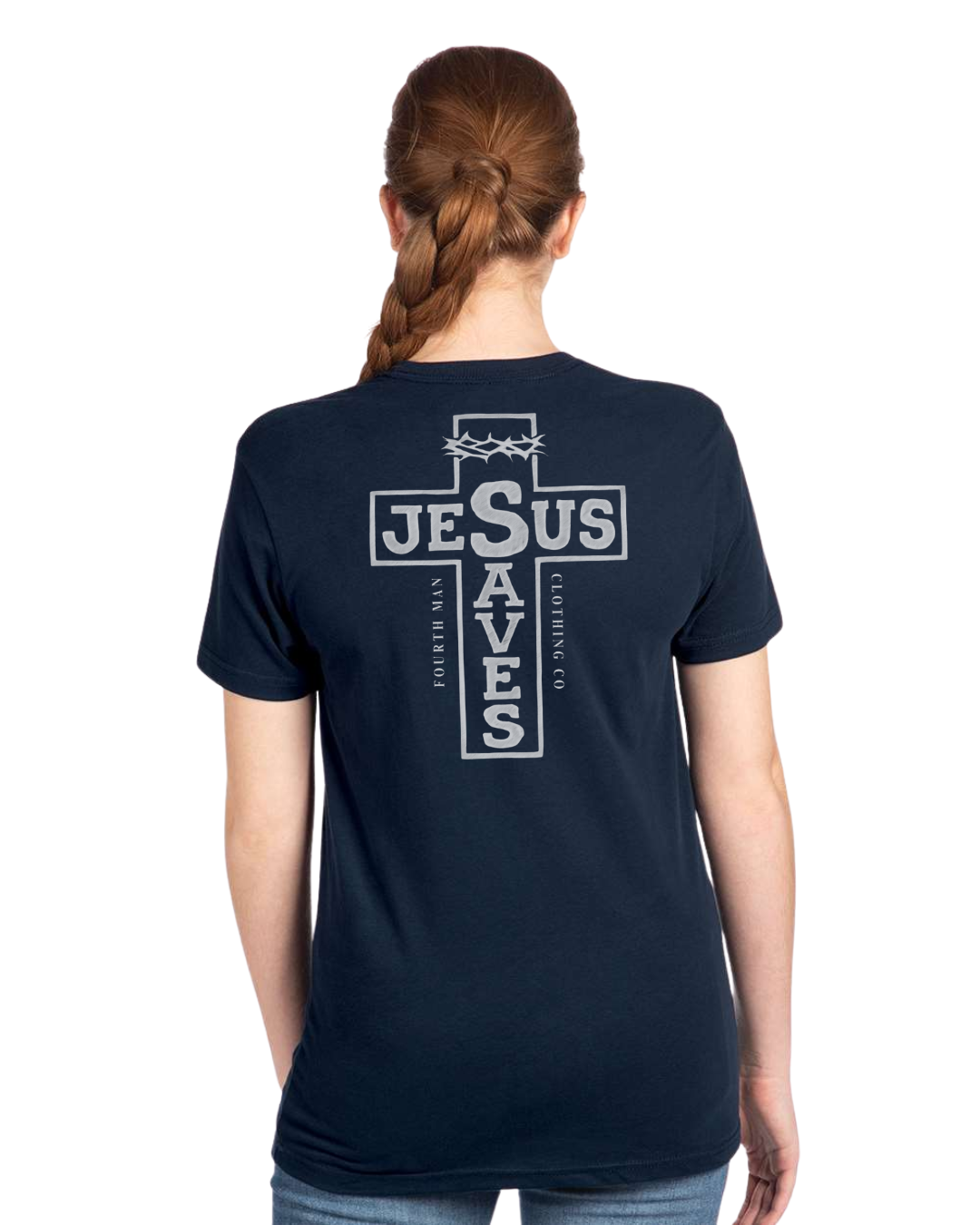 Jesus Saves - Branded T-Shirt: Fourth Man Clothing