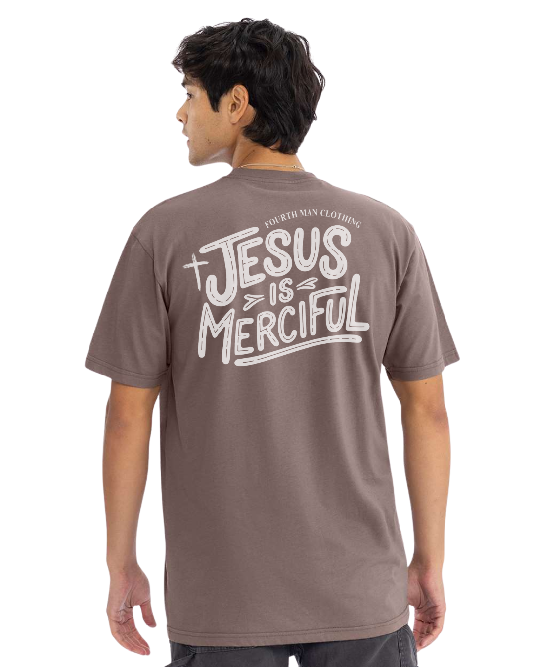 Jesus is Merciful - Branded T-Shirt: Fourth Man Clothing