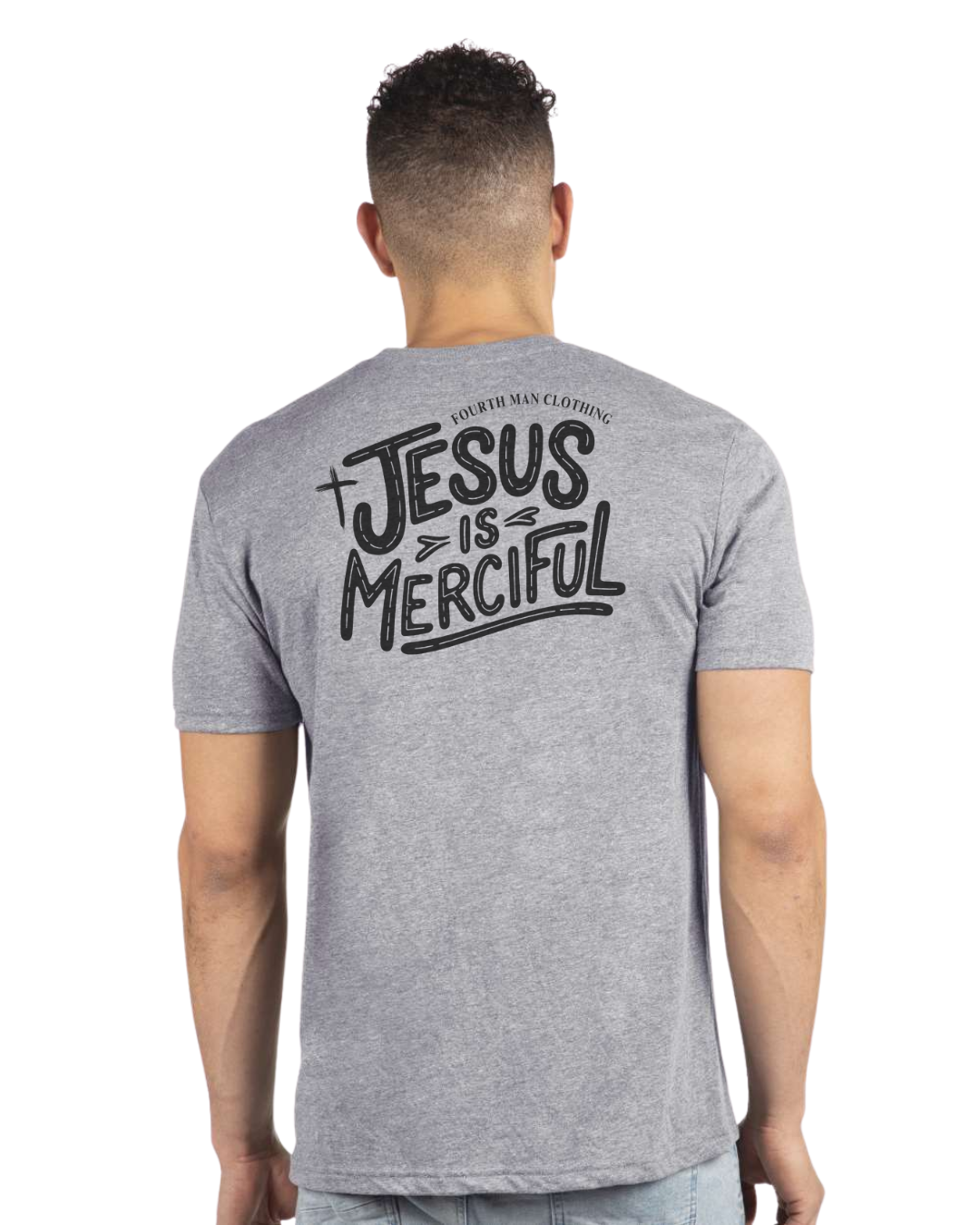 Jesus is Merciful - Branded T-Shirt: Fourth Man Clothing