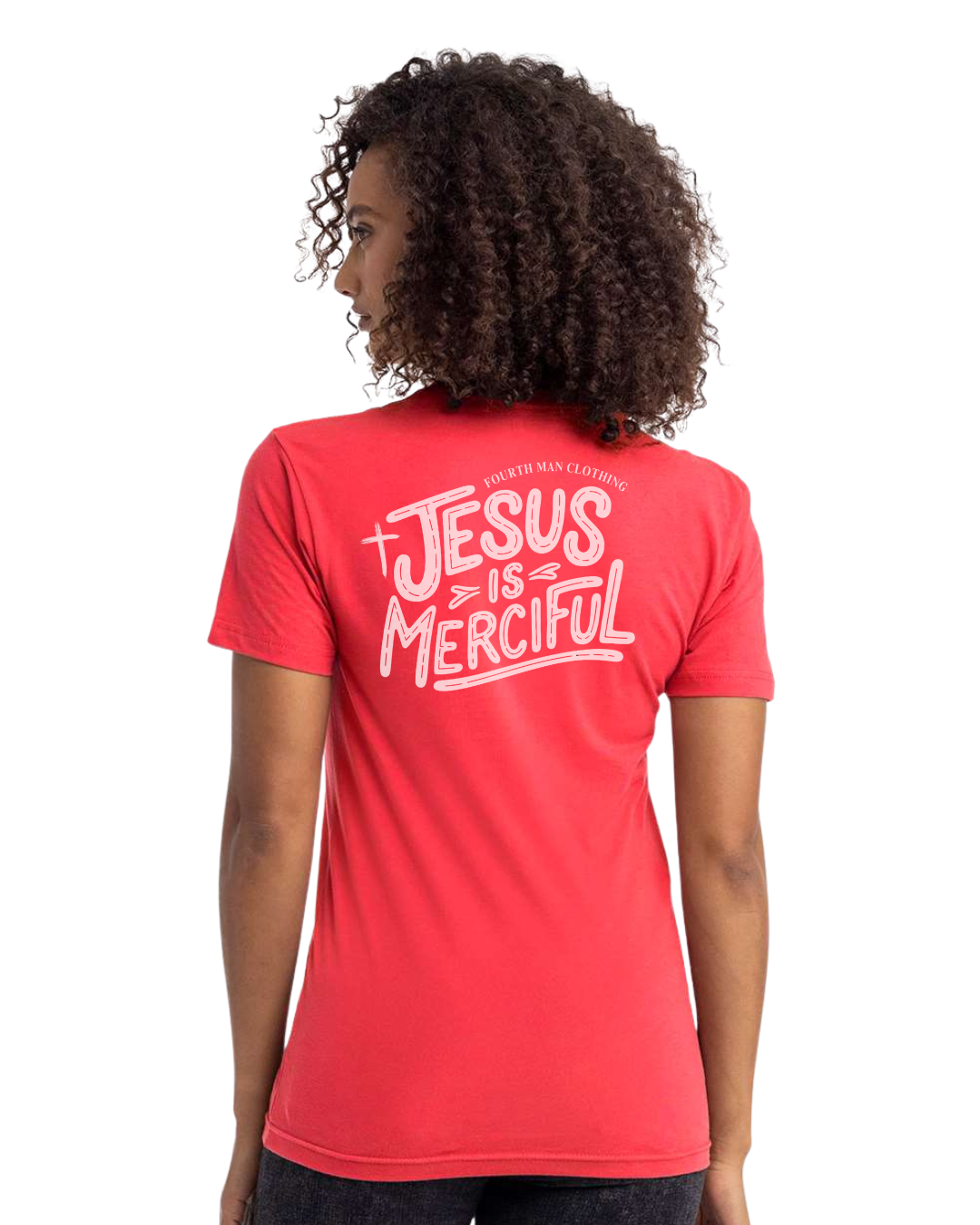Jesus is Merciful - Branded T-Shirt: Fourth Man Clothing