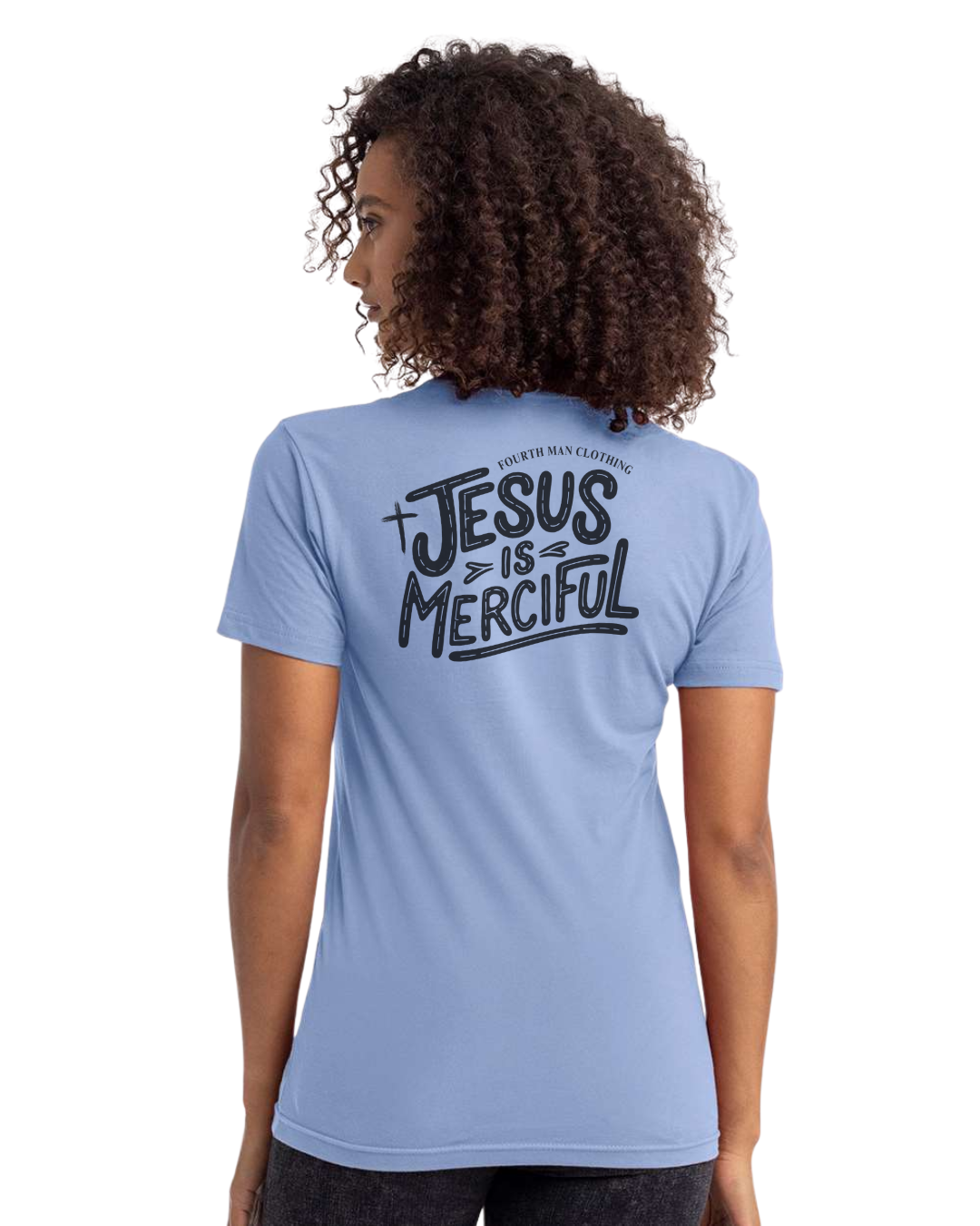 Jesus is Merciful - Branded T-Shirt: Fourth Man Clothing